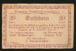 Austria Notgelds, 20 геллеров, 1920