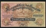Austria Notgelds, 50 геллеров, 1920