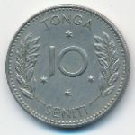 Tonga, 10 seniti, 1967