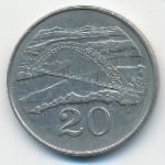 Зимбабве, 20 центов (1980 г.)
