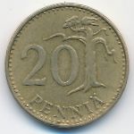 Финляндия, 20 пенни (1963 г.)