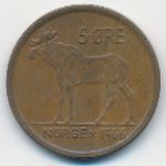 Норвегия, 5 эре (1966 г.)