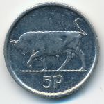 Ireland, 5 pence, 1996