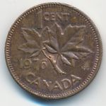 Canada, 1 cent, 1976