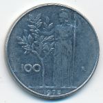Italy, 100 lire, 1978