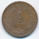 Сингапур, 1 цент (1971 г.)