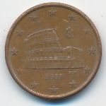 Italy, 5 euro cent, 2002