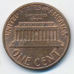 США, 1 цент (1975 г.)