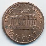 США, 1 цент (1987 г.)