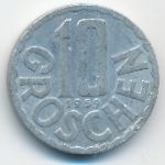Австрия, 10 грошей (1959 г.)