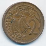 New Zealand, 1 cent, 1967