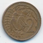 New Zealand, 1 cent, 1967