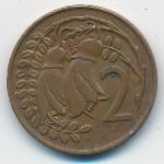 New Zealand, 1 cent, 1971