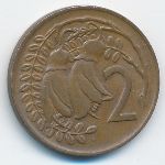 New Zealand, 2 cents, 1973