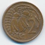 Новая Зеландия, 2 цента (1977 г.)