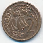 Новая Зеландия, 2 цента (1981 г.)