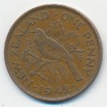 Новая Зеландия, 1 пенни (1942 г.)