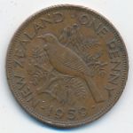 Новая Зеландия, 1 пенни (1959 г.)