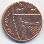 Great Britain, 1 penny, 2014