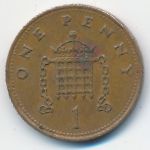 Great Britain, 1 penny, 1986
