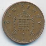 Great Britain, 1 penny, 1980