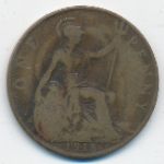 Great Britain, 1 penny, 1918