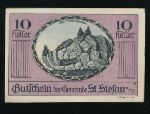 Нотгельды Австрии, 10 геллеров (1920 г.)