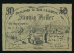 Austria Notgelds, 50 геллеров, 1920