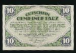 Нотгельды Австрии, 10 геллеров (1920 г.)