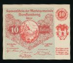 Нотгельды Австрии, 10 геллеров (1920 г.)
