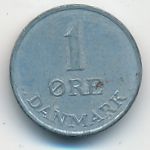 Denmark, 1 ore, 1970