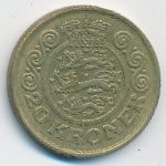 Denmark, 20 kroner, 1991
