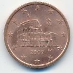 Италия, 5 евроцентов (2007 г.)