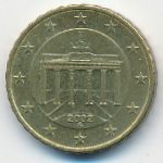 Germany, 10 euro cent, 2002