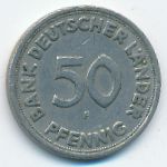 ФРГ, 50 пфеннигов (1949 г.)