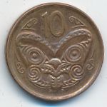 New Zealand, 10 cents, 2006