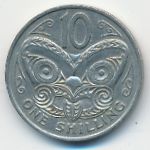 Новая Зеландия, 10 центов (1967 г.)