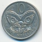 Новая Зеландия, 10 центов (1967 г.)