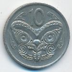 Новая Зеландия, 10 центов (1977 г.)