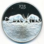 Virgin Islands, 25 долларов, 1993