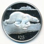 Virgin Islands, 25 долларов, 1993