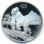 Virgin Islands, 25 долларов, 1993