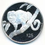 Virgin Islands, 25 долларов, 1993
