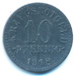 Брауншвейг., 10 пфеннигов (1918 г.)
