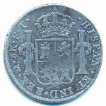 Испания, 8 реалов (1802 г.)