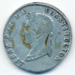 Bolivia, 4 soles, 1853