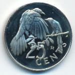Virgin Islands, 25 cents, 1982