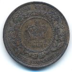 Нью-Брансуик, 1 цент (1861 г.)