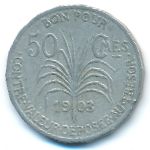 Guadeloupe, 50 centimes, 1903