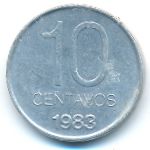Argentina, 10 centavos, 1983